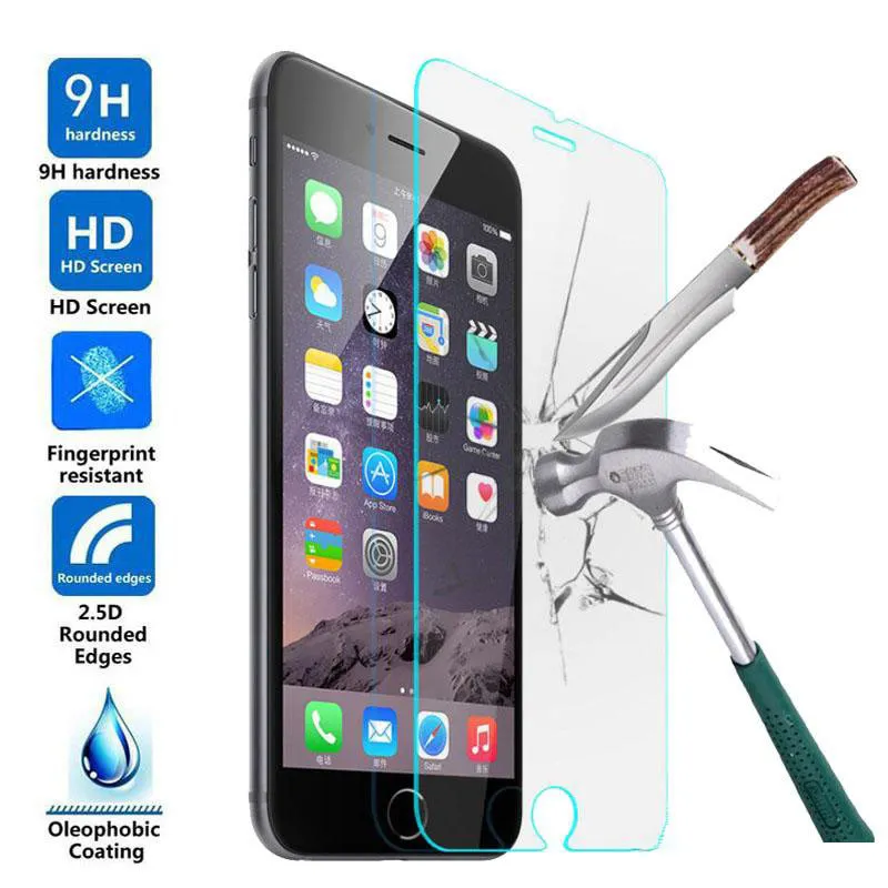 9H gehard glas voor iPad 2 3 4 schermbeschermer voor iPad Mini 2 3 4 HD-explosieveilige ultra dunne beschermende film