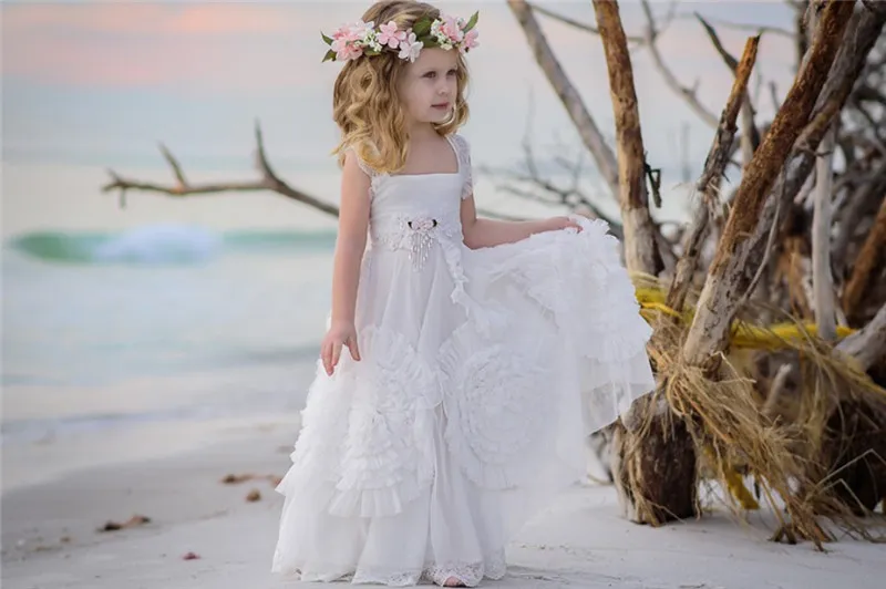 Affordable bohemian communion dress with Applique Beads for Weddings, Formal Events, and Pageants Affordable bohemian communion dress with Applique Beads for Weddings, Formal Events, and Pageants
