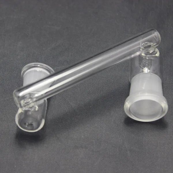 Adattatore vetro da fumo a discesa Giunto da 14 mm a 18 mm pipe ad acqua in vetro Bong