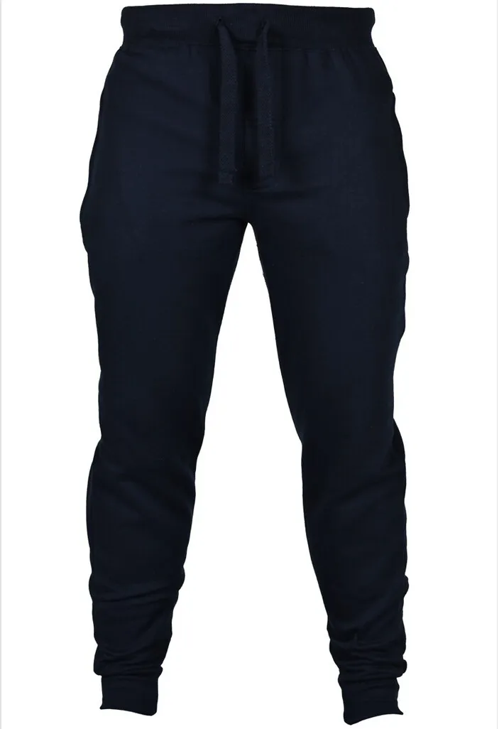 Män Nya Mode Harembyxor Lång Solid Färgbyxor Män Byxor Jogger Byxor Chinos Skinny Joggers Sportkläder