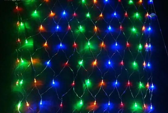 2M*3M 210LEDS NET LIGHT CURTIN LIGHTS XMAS FAIRY FLASH LIGHT