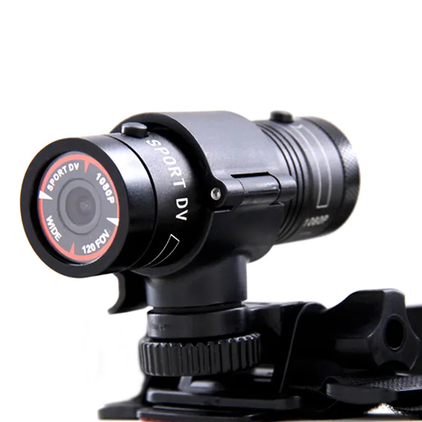 Mini DV Full HD 1080P H.264 5MP Waterproof Aluminum Sports Camera Camcorder F9 120 Degree Wide Lens for Car Outdoor Bike Helmet