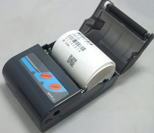 Thermal mini mobile bluetooth printer MPT-2 portable label receipt printer Support android and IOS appy to pos systems s