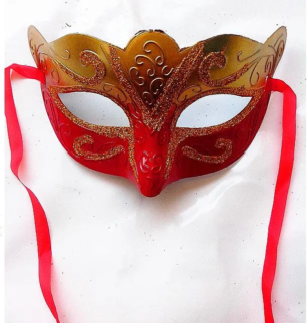 Party Masks Venetian Masquerade Mask Halloween Mask Sexig Carnival Dance Mask Cosplay Fancy Wedding Gift Mix Color4278891
