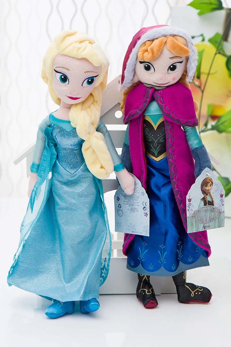 Los niños juguetes 50cm / 30cm / 18cm muñeca Olaf Elsa Ana Kristoff Reno Sven Cartoon Movie peluche muñeco de nieve muñecas princesa niños regalo