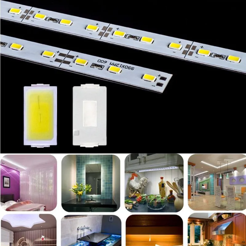 Open Hard Led LED Bar Light 5630 SMD LED Strip, 12V 18W 72 LEDs/M, 2000Lm Rigid Hard ...