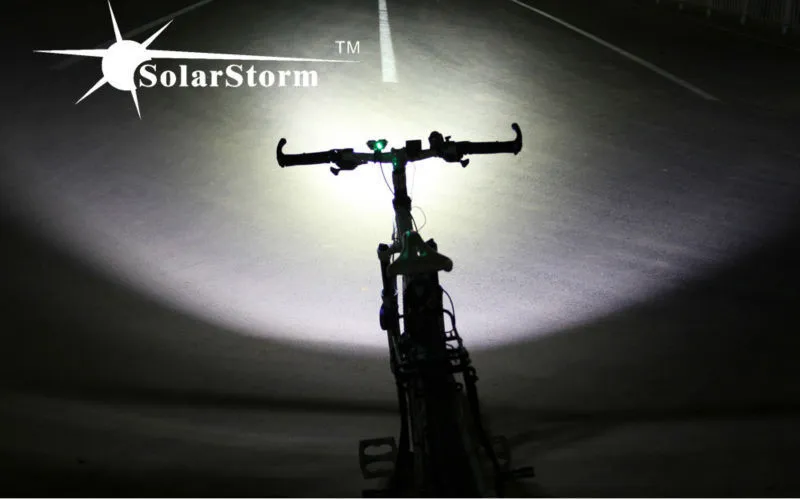 Solarstorm X2 5000Lm 2x CREE XM-L2 T6 LED Avant Vélo Vélo Lumière Phare Phare + Batterie + Chargeur