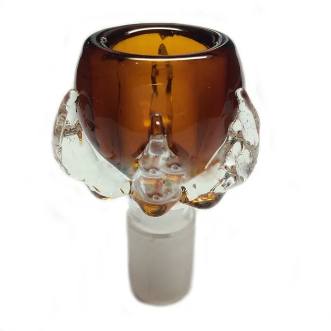 Thick Dragon Claw Male Joint 14mm & 18mm Glass Bowls For Bong Glass Bongs Water Pipes Glass Oil Rig Bongs