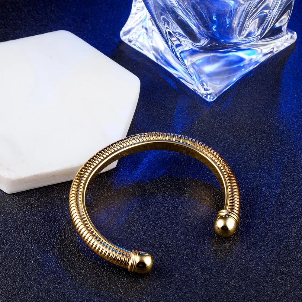 cadeau chaud prix usine 925 bracelet à breloques en argent torsadé serpent os 18 K or bracelet bijoux de mode 1824