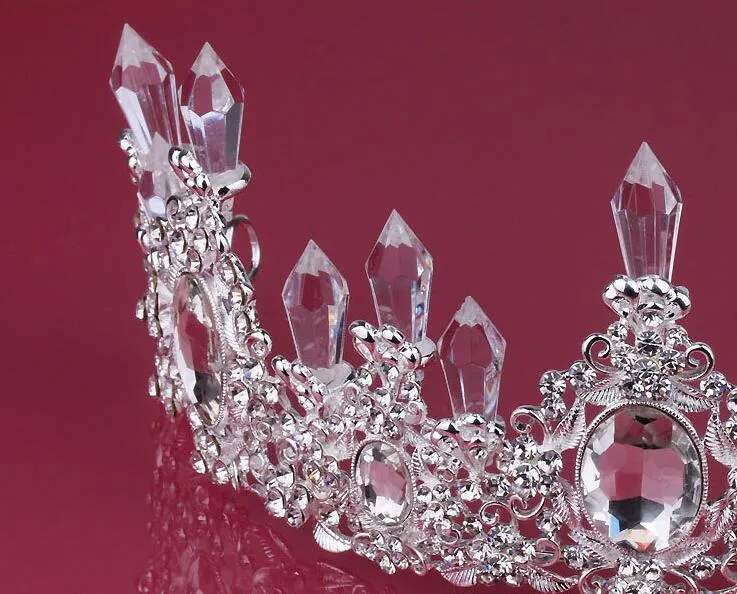 Свадебные аксессуары Tiaras Серьги аксессуары свадебные украшения наборы дешевые моды в стиле невесты платье для волос HK825730459