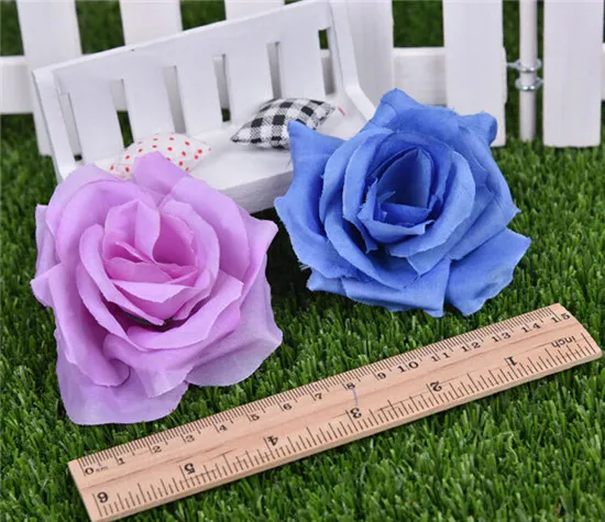 100st Artificial Rose Flower Heads 14 färger Silk Peony Head Plastics Camellia For Wedding Party Home Decorative Flowers8275316