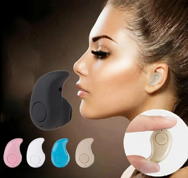 S530 mini sport sports alla moda invisibile auricolare wireless bluetooth 4.0 cuffie in-ear stereo cuffia fresca aurico