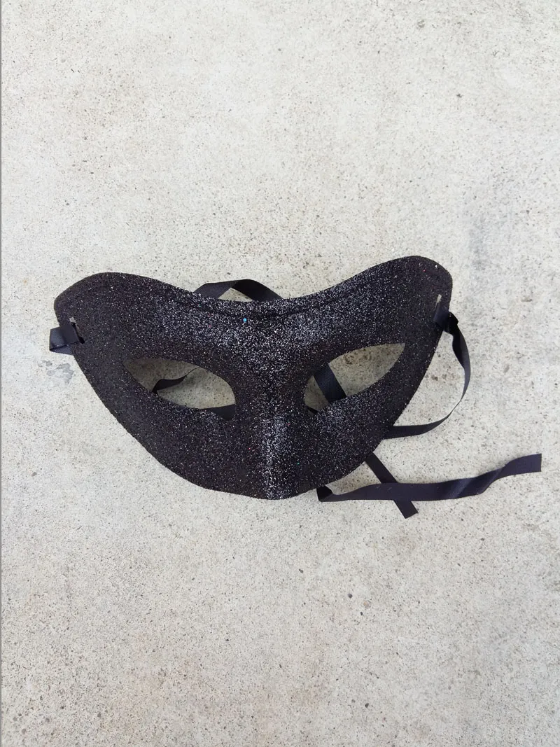 Högkvalitativ Mask Venetian Party Mask Unisex Sparkle Masquerade Venetian Halloween Mask Glitter Mardi Gras kostym