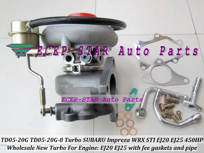 TD05-20G TD05 20G 8 TD05-20G-8ターボチャージのターボ修理キット再構築キットキットSubaru Impreza WRX STI EJ20 EJ25 2 0L MAX HP 2797用ターボチャージャー