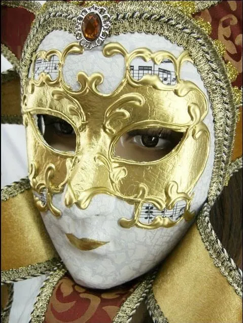 Máscara de carnaval do Brasil no estilo de música de carnaval de Veneza Mão desenhar tridimensional grão máscara de mascarada frete grátis FD0501