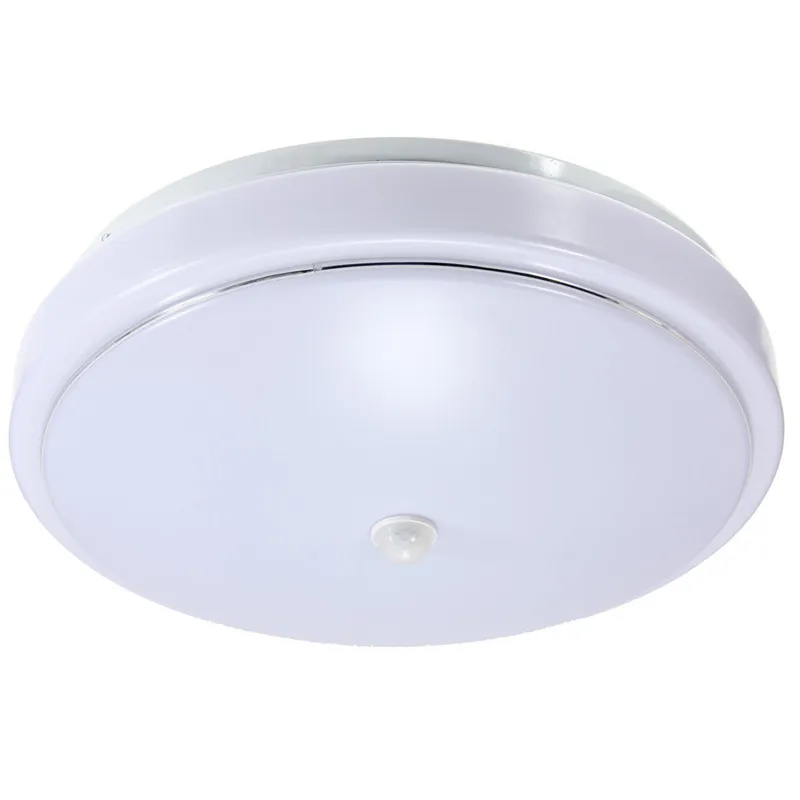 Lägsta pris 15W Pure Warm White 5730 SMD 30 LED Infraröd PIR Ceiling Lysciling Mount Lampa Lampa AC110-265V