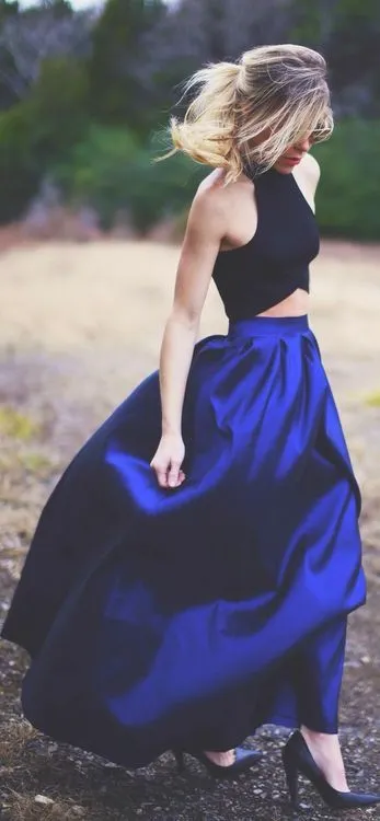 Taffeta Skirts Half Skirt Long Floor Length Free Size Personalized