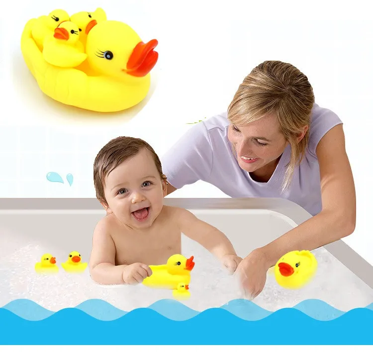 حمامات الأطفال الساخنة تمد البط المائي بالجودة العالية ألعاب حمام البط الصغير IA968