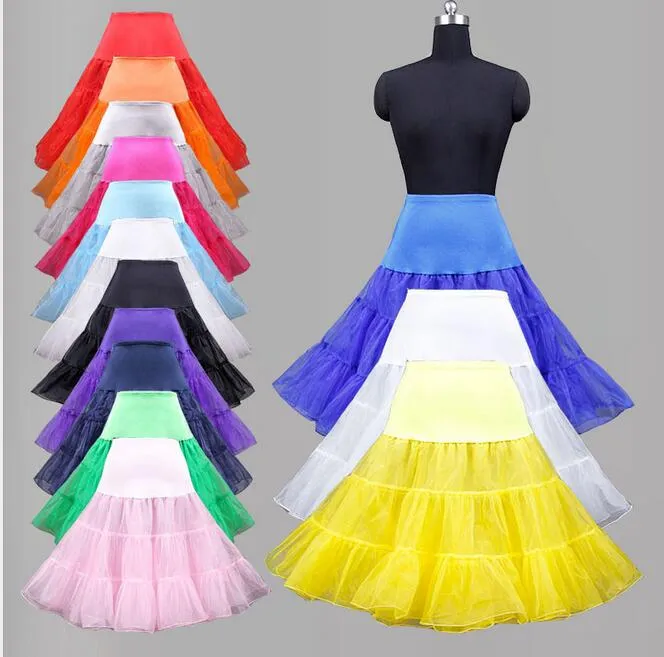 26-50s Retro Unterrock Swing Vintage Petticoat Fancy Net Rock Unterrock Swing Vintage Rockabilly Tutu Kostenloser Versand 3 Schichten Günstige