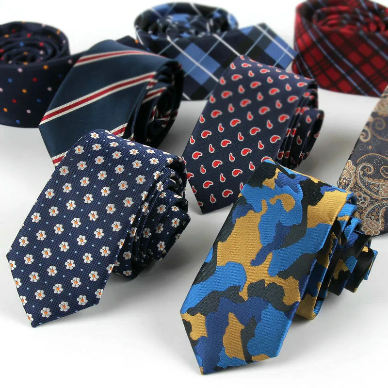 Loisirs Restaurer les anciennes manières Cravate 145 * 6cm Lin-coton Version étroite Cravate 22 couleurs Cravate pour hommes pour cravate d'affaires pour hommes Cadeau de Noël