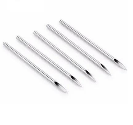 18G Piercing Needles 18g steril engångs kroppspiercing nålar 18g för öron näsa navel nippel gratis frakt