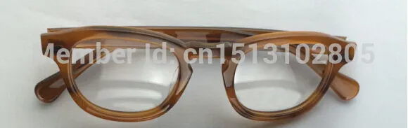 2016 johnny depp glasses top Quality brand round eyeglasses frame 