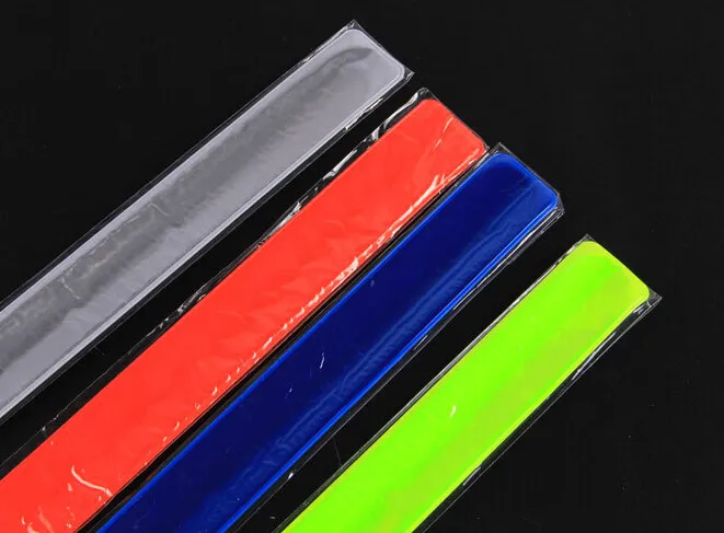 ピントのない2色、1000個/ロットの4色のバンドストラップ反射ベルトバンドストラップの反射ベルト