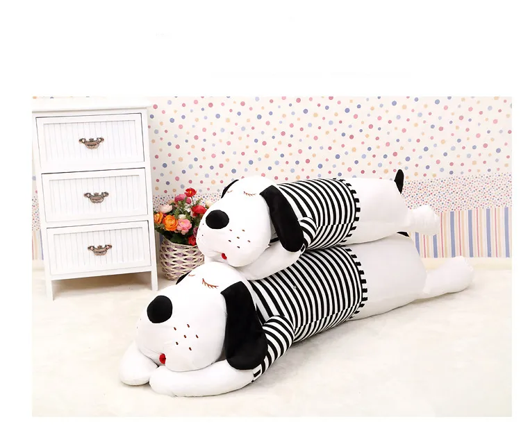 Belle dessin animé chien en peluche de chien en peluche jouet chien Boresh oreiller 3 couleurs super grande taille pour la collecte de cadeaux4746913