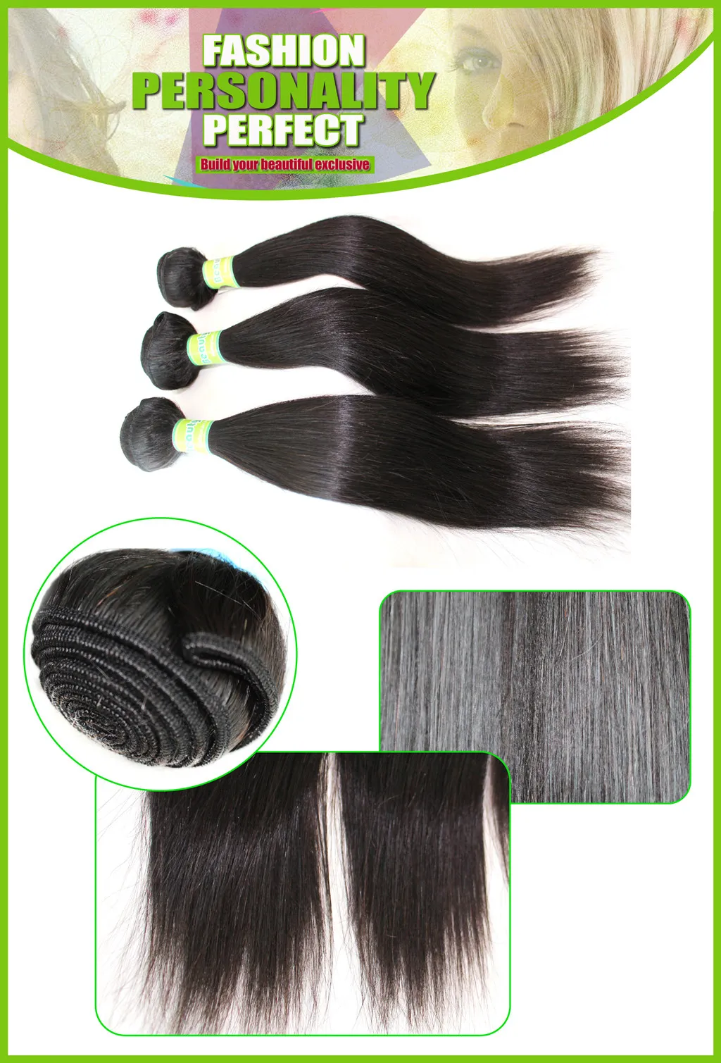 Brazilian Hair Weave Buy Hair Get One Lace Closure Unprocessed Malaysian Indian Peruvian Mongolian Human Hair Extension9838127