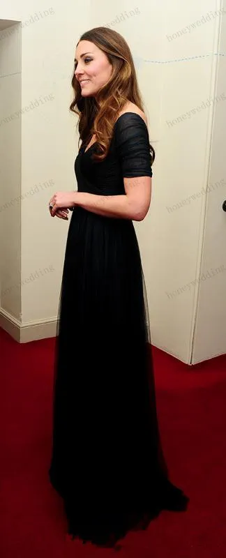 Кейт Миддлтон Эли Сааб выпускной платье с лифом с плитным изделиями v.