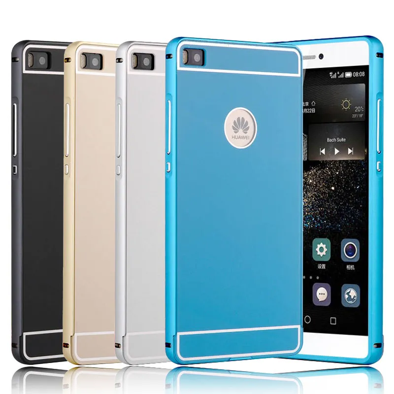 Koor premier aanvaardbaar For Huawei P8 Lite Case Slim Aluminum Case For Huawei Ascend P8 Lite Phone  Luxury Metal Frame Acrylic Back Cover From Yotonetech, $7.64 | DHgate.Com