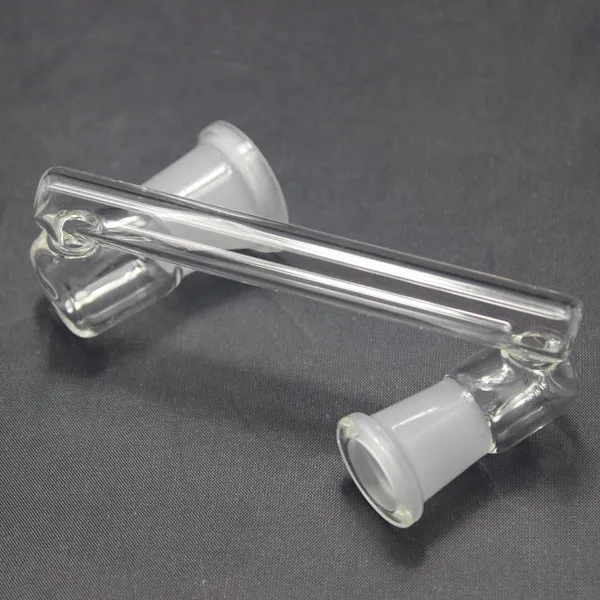Adattatore vetro da fumo a discesa Giunto da 14 mm a 18 mm pipe ad acqua in vetro Bong