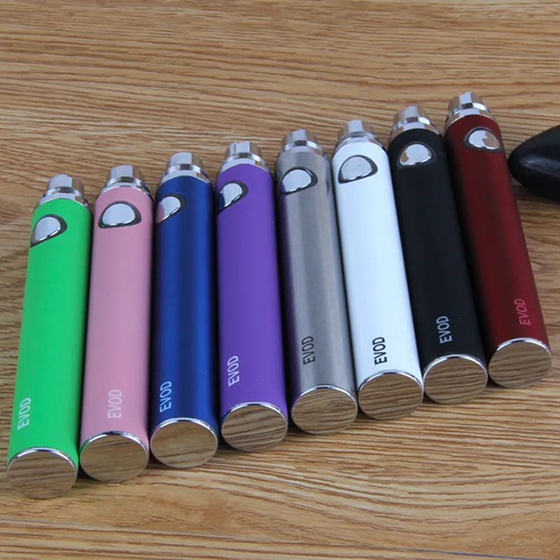 Top Quality Evod Series Bateria 650/900 / 1100mAh E-Cigarette Batteias para E-Cig Ego-T 510 Mt3 CE4 CE4 + CE5 GSH2 Atomizador vs Kanger BCC