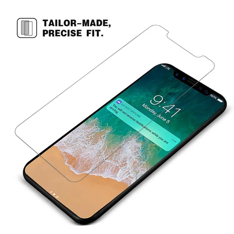 حامي الشاشة الممتاز لـ iPhone 15 14 13 12 11 Pro Max Glass Glass Protect for Samsung Note20 Huawei P40 Moto G Stylus 5G 2023 مع حزمة البيع بالتجزئة