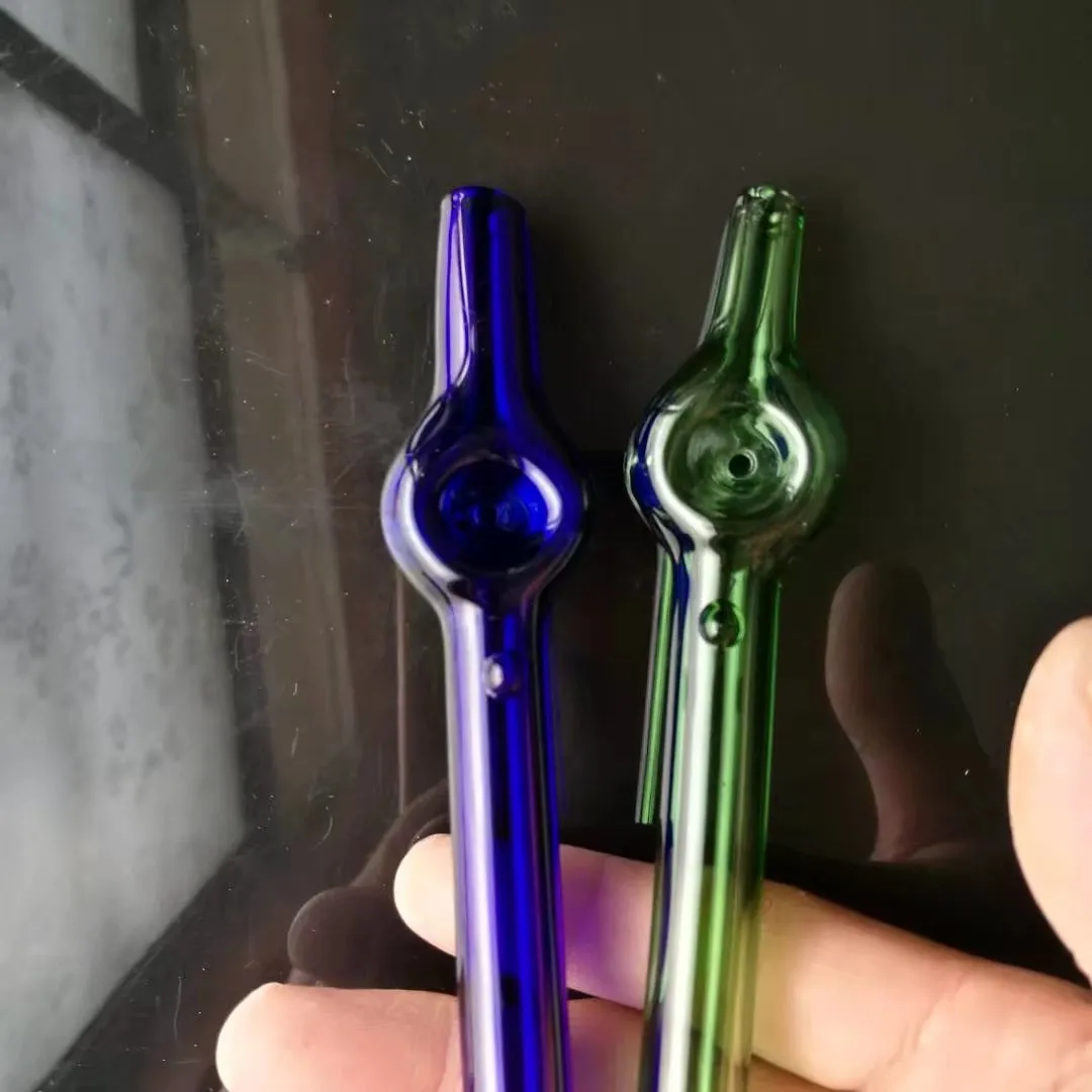 Nouveau tuyau de pointe coloré, tuyau en verre en gros, raccords de tuyaux fumeurs, livraison gratuite