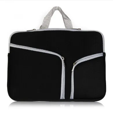 Slim Laptop Protective Case Zipper Bag Sleeve Pouch Handbag For Macbook Air Pro Retina 12 13 15 inch Storage Travelling Bags Durable