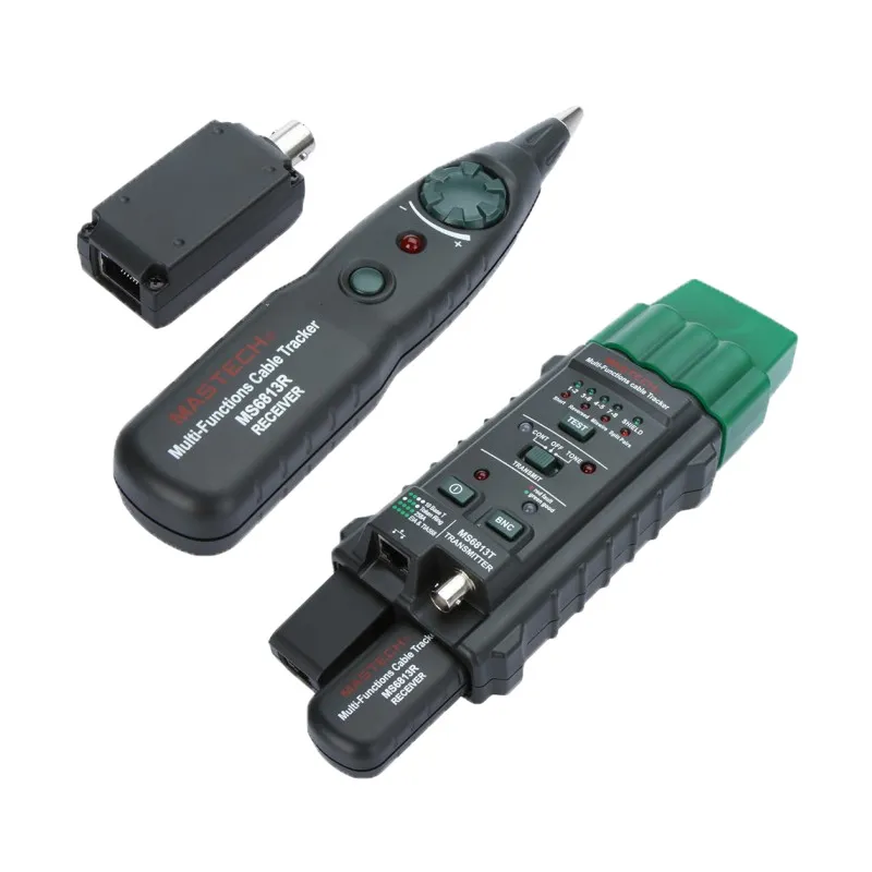 Freeshipping Tester per cavi di rete portatile multifunzionale Filo Rilevatore di linea telefonica Tracker BNC RJ45 RJ11