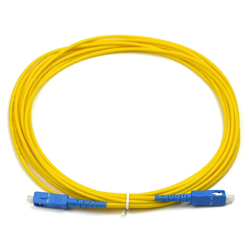 SC-SC SC Fiber Patch Cord Cable SMPL SMPLEX Single Mode Optic for Network 3M 5M 10 M 10ft 16ft 33ft FC-FC SC-FC