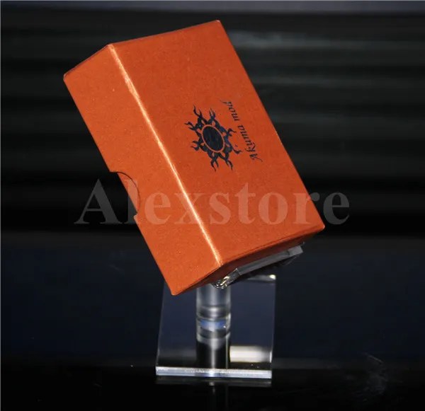 Acrylic display box shelf stands clear cases holder rack for RDA RTA RDTA Atomizer Kit Dimitri Nookie Box Mod ZNA DNA