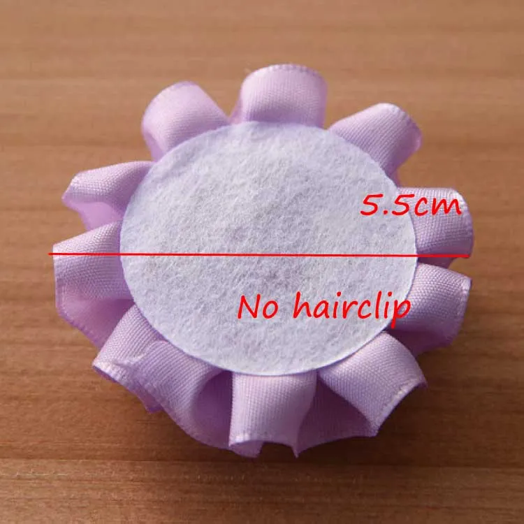 Carnation Fold Over Flower 5.5cm Newborn Hair Flower Baby Accessory Baby Girls Hair Accessories