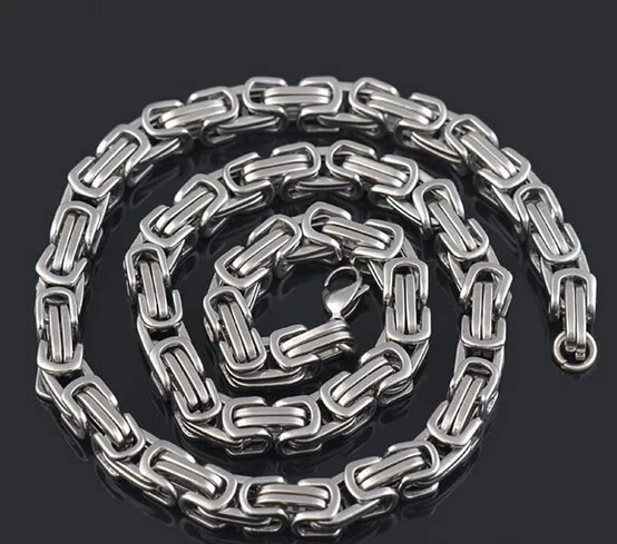 Mens 316L Stainless Steel Miami Cuban Link Chain Heavy Necklace 22MM Thick 24