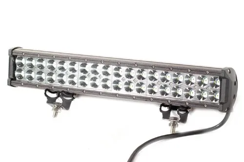 17 بوصة 108 واط led lightbar الطرق الوعرة 12 فولت 24 فولت ل الطرق الوعرة 4x4 suv atv jeep Drivng مصباح بقعة الفيضانات ip67 36 كري الصمام أضواء العمل شاحنة