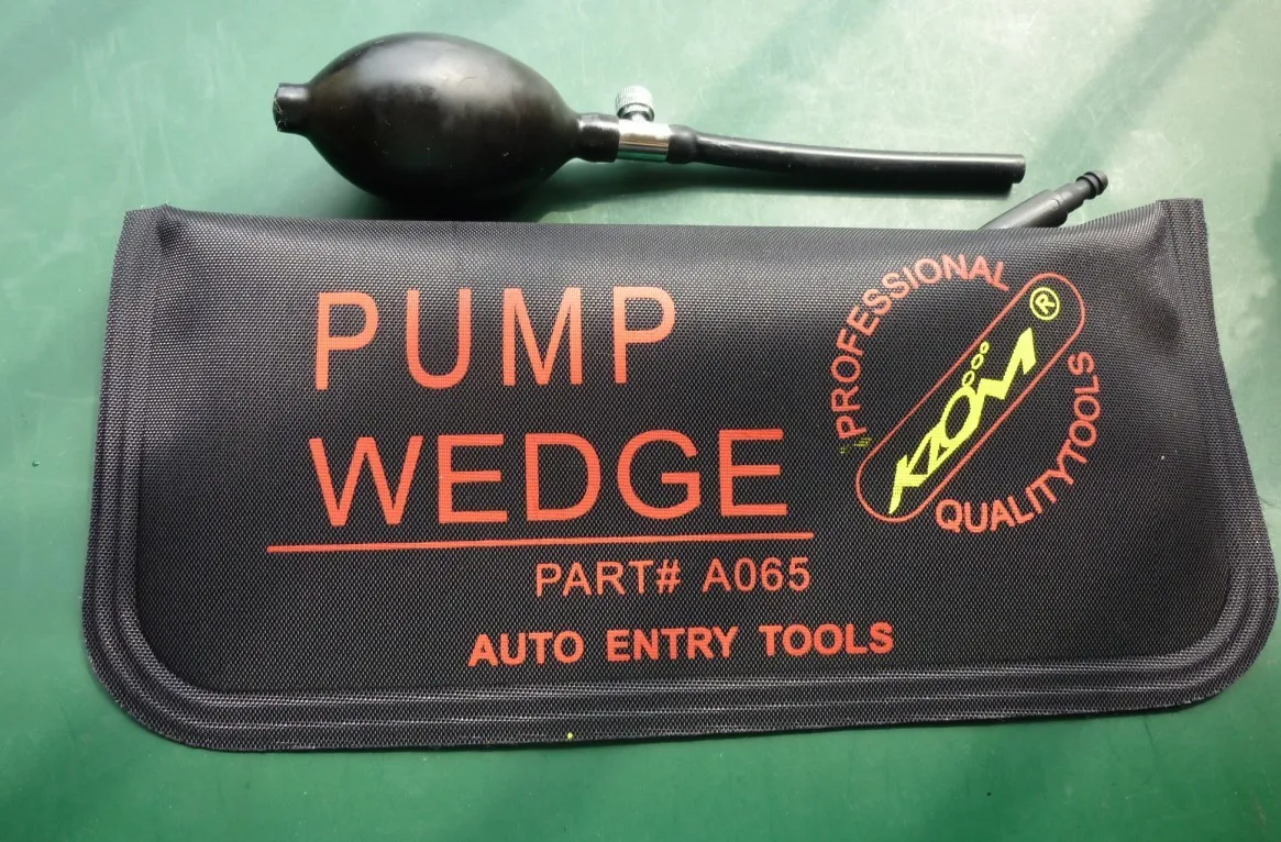 Klom big air wedgeair pump uppblåsbar dörr upplåsning verktyg dörr öppet verktyg lås plockning lockmith verktyg 285mm *125mm