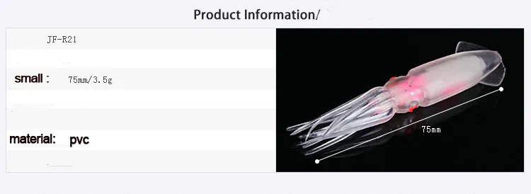20 sztuk / partia połowów kałamarów przynęty miękkie trulinoya połowów miękkie przynęty morze ryby squid jigs sztuczne przynęty miękkie przynęty