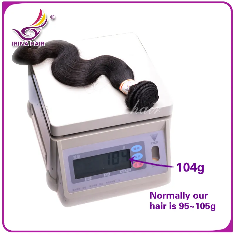 全イリーナビューティーヘアRAW未加工のブラジルのペルーのマレーシアのインドの人間の髪の伸縮波波ロット最高品質7253993
