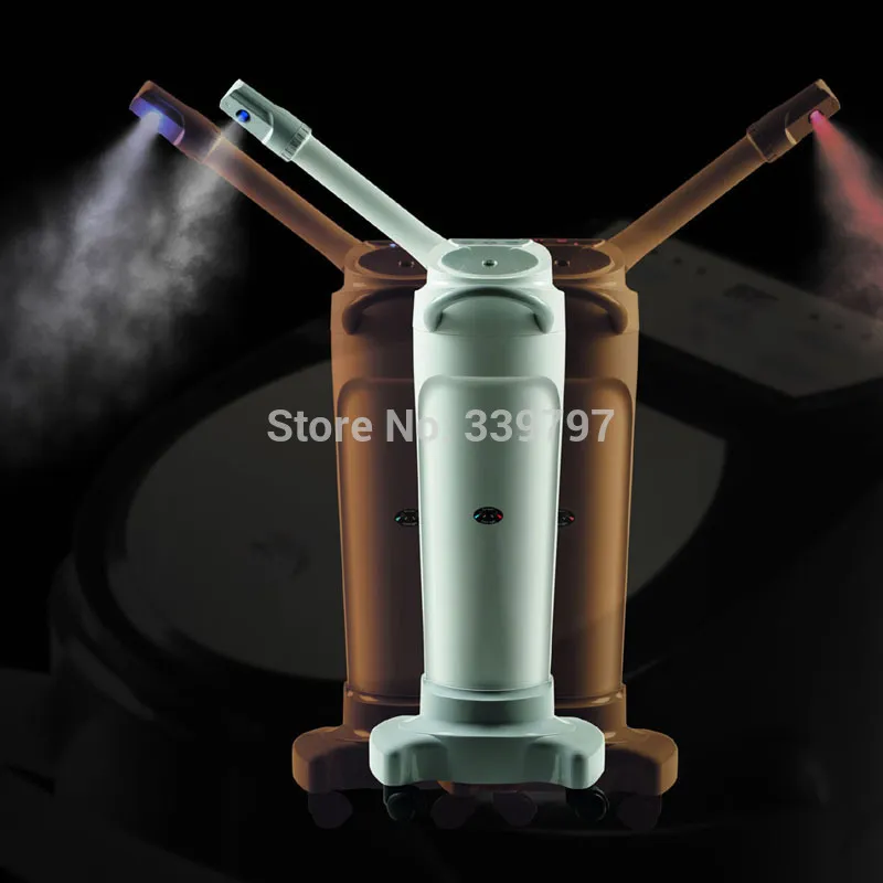 Gratis frakt Aromaterapi Hot and Cold Facial Mist Maker Facial Steamer Face Sprayer Vaporizer Face Care Mist Sprayer