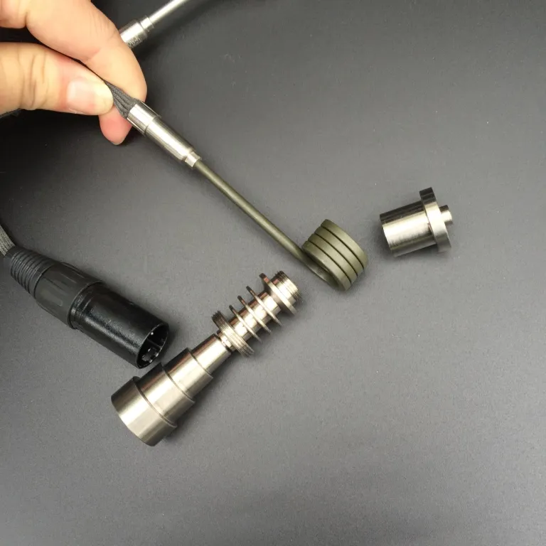 Son çıkan Enail Bobin Isıtıcı XLR Hava Fiş Namlu Düz 110 V 220 V 14mm 16mm 18mm 20mm 22mm Bobin Isıtıcı Enail Için DIY Ücretsiz gemi