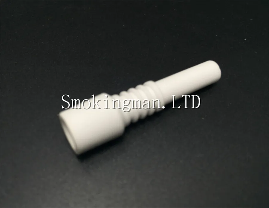 In Stock Mini Ceramic Nail 10mm Male Ceramic dabber Smoking Accessories 14mm 18mm Tip For Glass Bongs Water pipe quartz Titanium