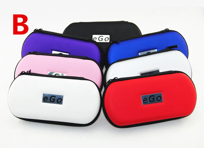 Zipper Carry Case Sigaretta elettronica eGo Case LOGO E Cig Custodie all'ingrosso vaporizzatore Ego eVod