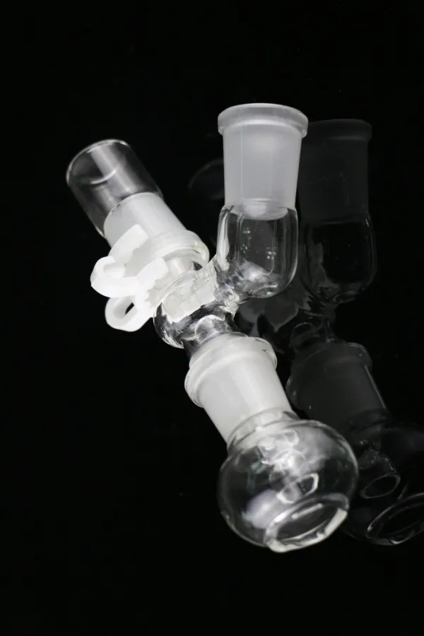 Nieuwe Collectie Catcher Adapter Andere roken Accessoires Fabrikant 14 mm / 18mm Glas Drop Down Oil Rigs Adapters